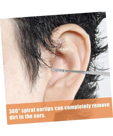 Healeved 4 Sets Stainless Steel Ear Pick Tool Kit for Earwax Removal and Cleaning - Buy Online on SooperMarket.com