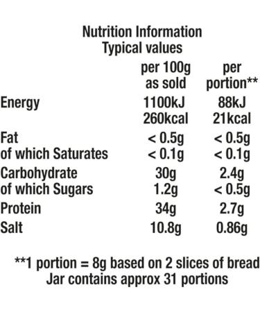 Marmite Yeast Extract Portions 25x8g - Buy Online on SooperMarket.com