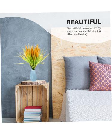 Zerodeko 4pcs Simulated Ears of Wheat Dried Wheat Stems Wheat Floral Arrangement Wheat Bouquets Fall Decorations Dry Flowers for Decoration Dried Wheat Sheaves Home Artificial Plastic Plant - Buy Online on SooperMarket.com