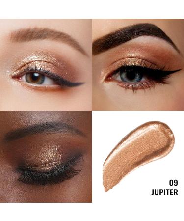 Oulac Liquid Eyeshadow Glitter - Vegan Friendly Shimmer Makeup 5.4g Jupiter (09) | Non-Alcoholic & Non-Fatty - Buy Online on SooperMarket.com
