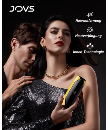 Jovs X IPL Hair Removal Device | Painless 3-in-1 Permanent Solution for Body Face & Intimate Areas | Alternative to Laser for Men & Women - Buy Online on SooperMarket.com