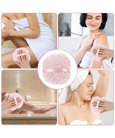 Ultra Soft 4'' Body Powder Puff - Washable Large Velour Applicator for Loose Mineral Powder | Reusable Velvet Dust Puff for Face & Body - Buy Online on SooperMarket.com