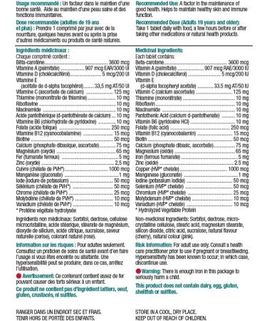 QUEST- ADULT CHEWABLE MULTI - Buy Online on SooperMarket.com