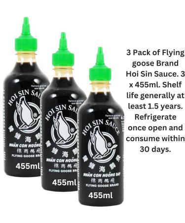 Hoi Sin Sauce Bundle Containing 3 Bottles of Flying Goose Hoi Sin 455ml Bottles - Buy Online on SooperMarket.com