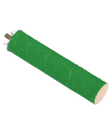 PATICIL 1.1x5.5 Bird paw bird wood barsch stand cage accessories for small bird parrot parrot love bird sittich budgish green 1.1x5.5 "green