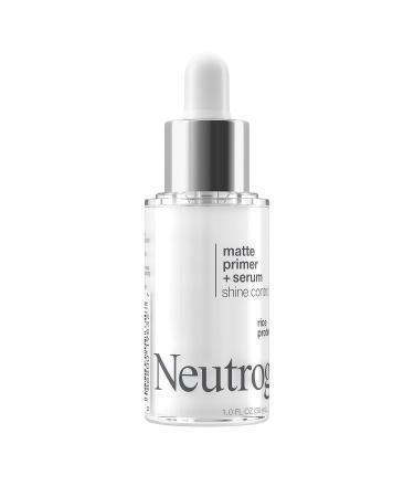 Neutrogena Shine Control Matte Booster Face Primer & Serum - Oil Absorbing Skin-Mattifying Primer with Rice Protein 1.0 fl. oz | International Shipping Available - Buy Online on SooperMarket.com