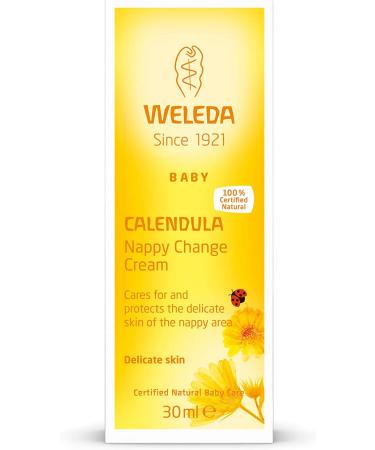 Weleda Calendula Nappy Change Cream - 30ml (Pack of 1) | Soothing Diaper Cream by Weleda UK Ltd - Buy Online on SooperMarket.com