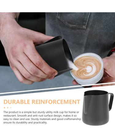 Cabilock Latte Coffee Cup Steamer Pot Stainless Steel Coffee Mug Kitchen Steaming Pitcher Major Foam Tank - Buy Online on SooperMarket.com