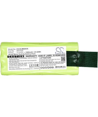 Buy Afshan 1800mAh/14.4V Battery Replacement for Dirt Devil Libero M607 M606-4 M612 | International Shipping Available - Buy Online on SooperMarket.com