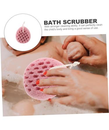 BCOATH Bath Stuff Body Wash Sponge Loofah Body Scrubber Exfoliating Sponge Bath Sponge Swirl Bath Shower Loofah Body Sponge Scrub Mesh Sponge Miss Bath Ball Frosted Pink Polyurethane - Buy Online on SooperMarket.com
