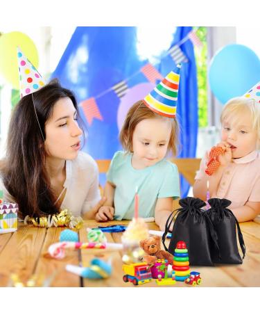 BeiLaad 4X6" Satin Gift Bags (Black) - Buy Online on SooperMarket.com