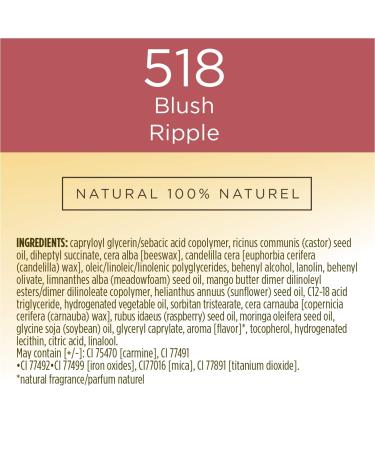 Burt's Bees Glossy Lipstick in Blush Ripple - 100% Natural | 1 Tube - Buy Online on SooperMarket.com