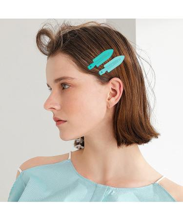 KesaPlan 10PCS No Bend Hair Clips - Acrylic Colorful Creaseless Flat Styling Duckbill Clips - Bang Seamless Barrette for Women and Girls - Makeup Hairstyle Accessories - Buy Online on SooperMarket.com
