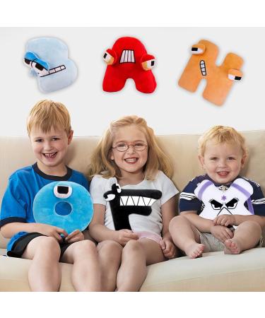 NTGFU Alphabet Lore Plushies - Stuffed Educational Letter Toy for Boys/Girls Birthday (F) - Buy Online on SooperMarket.com