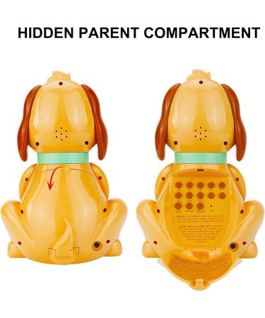 Buy Bigmonat Cute Dog Children's Alarm Clock - Time-Controlled Digital Clock for Kids - Yellow - Battery & AC Powered - Buy Online on SooperMarket.com