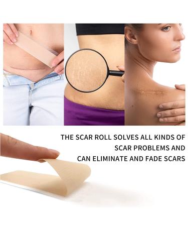 Silicone Scar Sheets Roll (1.6 x 120) for Scar Removal - Professional Grade Strips for Surgery, C-Section, Burn, Acne, Keloid - Safe & Reusable - Buy Online on SooperMarket.com