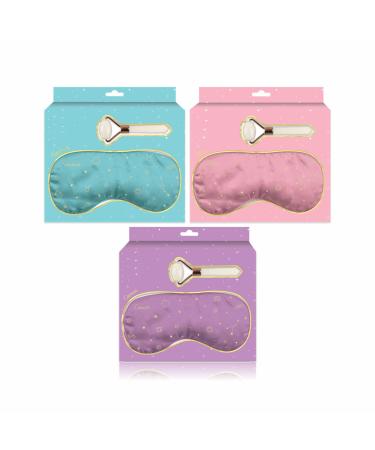 Cooling Eye Mask Ice Roller Reusable Eye Bag Wrinkles Massager Muscle Relaxing Eye Mask Men Women Skin Care Facial Beauty Improve Eye Puffiness Roller Gel Eye Mask Assorted Colors 18.5x20x3.5cm(1Pack)