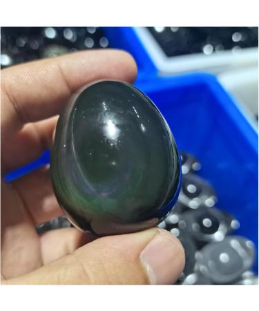 Pakmez Crystal Natural Rainbow Hand Carved Obsidian Stones Gemstone 1pc (Size : 35-40mm) - Buy Online on SooperMarket.com