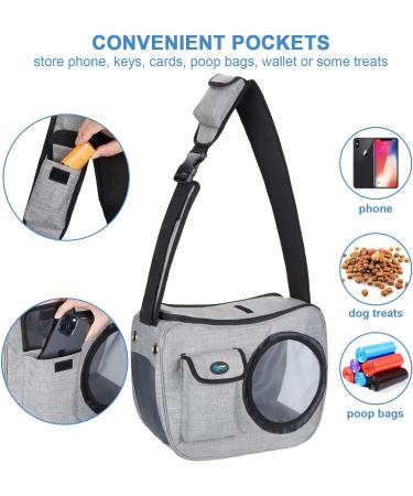 Ownpets Pet Sling Carrier - Comfortable & Adjustable for Cats and Dogs - Ideal for Airline Travel and Outdoor Adventures - Buy Online on SooperMarket.com