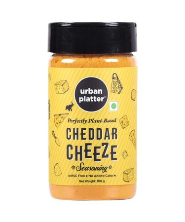 Urban Platter Cheddar Cheese Powder 100g (An all purpose seasoning Perfect for Pop Corn Pasta Fries Seasoning | Dairy-free)