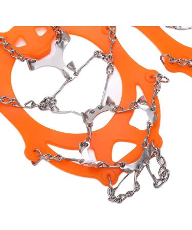 Anti Skid Snow Shoes Accessory Wearproof 12 Tooth Crampons Long Service Life for Skiing for Outdoor(M Code) - Buy Online on SooperMarket.com