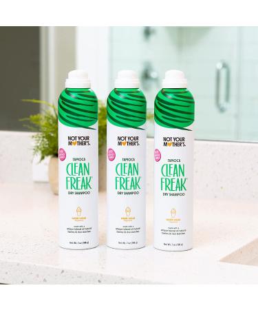 Not Your Mother's Clean Freak Tapioca Dry Shampoo 3-Pack - 7 oz - Instantly Absorbs Oil - Refreshing Formula - Packaging May Vary - Buy Online on SooperMarket.com