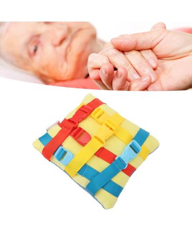 Dementia Activities Pillow Elderly Dementia Pillow Sensory Buckle Cushions Sensory Buckle Pillow Fine Motor Development Anxiety Relief Calming Comforting Activities for Adults - Buy Online on SooperMarket.com