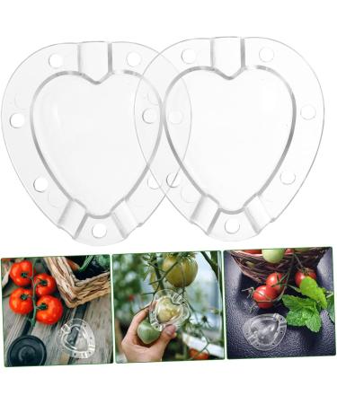 BCOATH 2 Sets Heart Shaped Tomato Mold Tomatoes Fruit Accessory Convenient Fruits Plastic Shaping Abrasives - Buy Online on SooperMarket.com