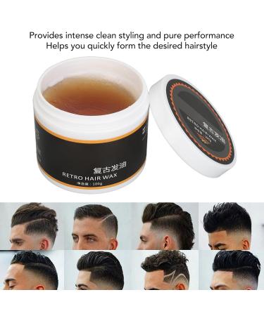 2 Pack Retro Hair Wax - Strong Hold Matte Finish for Men & Women | Plant Extracts - Buy Online on SooperMarket.com