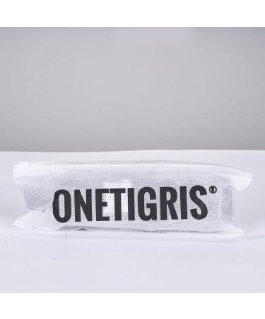 OneTigris Dog Collar with Metal Buckle for Dogs - Durable Black Collar (Medium) - International Shipping Available - Buy Online on SooperMarket.com