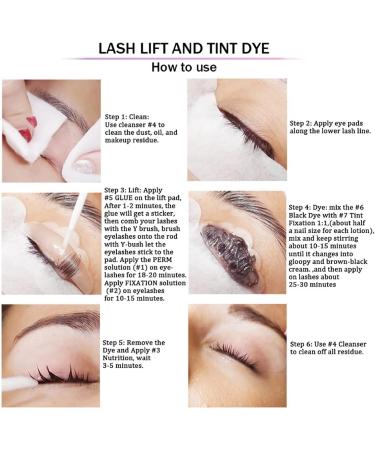 Joyeee 2 In1 Eyelash and Brow Lamination Kit Professional Eyelash Eyebrow Lift Kit Lash Lift and Tint Kit Semi-Permanent Curling Perming Wave Suitable For Home Salon Use - Buy Online on SooperMarket.com