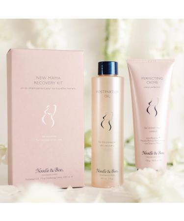 Noodle & Boo New Mama Skin Care Recovery Kit | Postpartum Oil & Perfecting Cr me - 4th Trimester Essentials - 11.8 fl. oz - Buy Online on SooperMarket.com