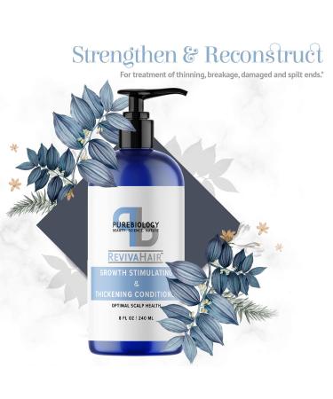 Biotin Volumizing Conditioner for Fine Hair | Coconut, Argan & Rosemary Oil | Moisturizing Treatment for Dry, Thinning Hair - Buy Online on SooperMarket.com