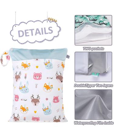Seaur Cloth Diaper Pockets - Washable & Reusable Organizer Bag for Beaches Fitness Hiking & Travel | 30x40 cm | Color 11 - Buy Online on SooperMarket.com