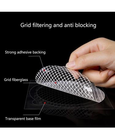 Saddgo 50pcs/set Kitchen Sink Drain Filter Stickers Fiberglass Bathroom Kitchen Drain Cover Blockage Prevention for Bathroom - Buy Online on SooperMarket.com