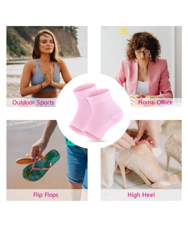 3 Pairs Moisturizing Gel Heel Socks - Open Toe Foot Repair Socks for Women with Dry Hard Cracked Feet - Buy Online on SooperMarket.com