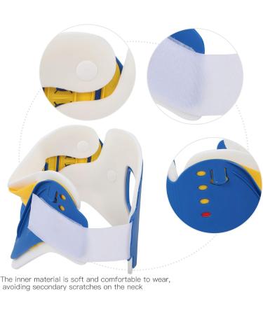 Adjustable Neck Fixing Brace Cervical Support Collar Spine Correct Protector Unique Fixed Lock for Cervical Pain and Fatigue - Buy Online on SooperMarket.com
