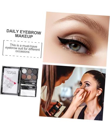 NOLITOY 5 Sets Eyebrow Powder Set Eyebrow Brush Female Useful Eyebrow Powder Multifunction Miss Makeup - Buy Online on SooperMarket.com