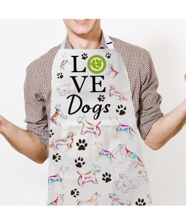 BNQL Dog Care Apron | Cute Waterproof Apron for Dog Lovers & Trainers | Perfect Gift for Dog Owners - Buy Online on SooperMarket.com