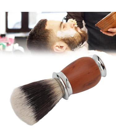 Men's Shaving Brush with Wooden Handle - Soft Nylon Bristles Lightweight for Travel & Salon - Buy Online Worldwide - Buy Online on SooperMarket.com