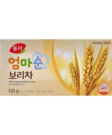 Dongsuh Mild Roasted Barley Tea (8g x 15 Tea Bags) 120g