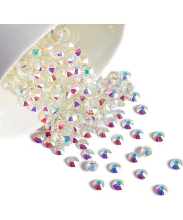Buy Beadsland 1440 Flat Back Rhinestones for Nails | SS10 Transparent Nail Crystals 2.7-2.8mm | International Shipping Available - Buy Online on SooperMarket.com