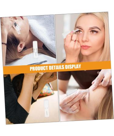 WOONEKY 2pcs Eyelash Raincoat Tubular Mascara Gels Clear Raincoat Clear Rain Coat Transparent Plastic - Buy Online on SooperMarket.com