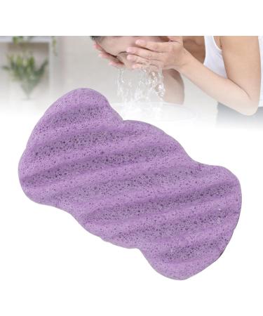 Verdant Touch Facial Sponge Plant Fiber Facial Sponge Reusable Face Cleansing Exfoliating Puff Washable Bath Sponge Portable Purple - Buy Online on SooperMarket.com