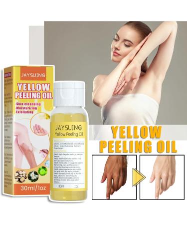 Yellow Peeling Oil Strong Peeling Oil Extra Peeling Oil Suitable for Dark Skin Body Face Dark Spots Brightening Complexion - Buy Online on SooperMarket.com