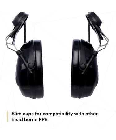 3M Peltor ProTac III Slim Hearing Protection Headset - Helmet Version - Black | Enhance Safety & Comfort - Buy Online on SooperMarket.com