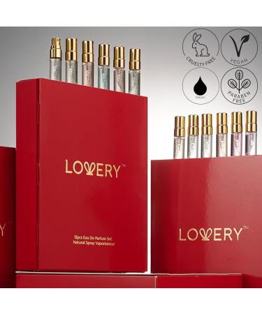 Valentines Gifts for Women Perfume Sampler for Women 12pc Perfumes for Women and Men Fragrance Sets Floral Perfume Samplers for Travel - Birthday Gifts for Women Gifts for Mom from Daughter - Buy Online on SooperMarket.com