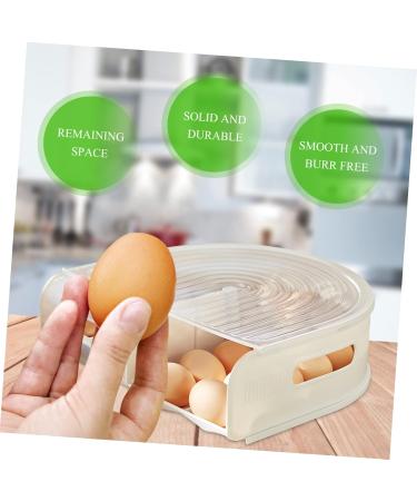 OSALADI Egg Carton Convenient Egg Organizer Refrigerator Egg Case Household Egg Tray Fridge Accessory Serving Tray As Shown 31X30X9.5cm - Buy Online on SooperMarket.com
