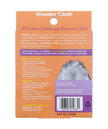 Wonder Cloth Makeup Remover (2 Pack) - Gentle Makeup Removal - 2 Count - Buy Online on SooperMarket.com