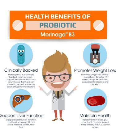 Genius Probiotics for Weight Loss - 30 Servings | Best Gut Health Supplement - Buy Online on SooperMarket.com